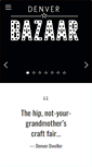 Mobile Screenshot of denverbazaar.com